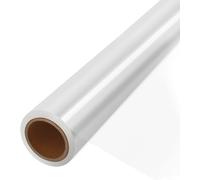Rouleau De Cellophane Transparent De 30 M De Long X 44,5 Cm De Large ¿ Rouleau De Cellophane De 3 Mm D'épaisseur ¿ Sacs Transparents Pour Emballage De Paniers Cadeaux ,Loisirs Créatifs
