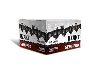 Rouleau de chaîne de tronçonneuse OZAKI carrée ,3/8"" ,058 25 pieds