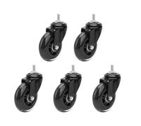 Rouleau de chariot à meubles de roue de rouleau d'unité centrale de chaise de bureau de roulette pivotante de 3 pouces pour le bureau et l'usage à la maison (Modèle d'électrophorèse à vis de 3 pouces)