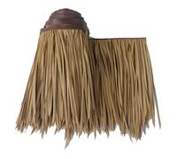 Rouleau De Chaume De Paille Mexicain, Gazon De Canard Aveugle, Rouleaux De Chaume De Palmier Artificiels pour Décoration De Jardin, De Patio, De Parapluie(Yellow f,0.5x30m/1.64X98.4ft)