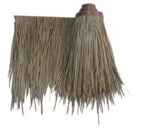 Rouleau De Chaume De Palmier Faux Chaume Simulation Tuile De Chaume Protection De L’Environnement PE Plastique Ignifuge Paille Chaume Maison Toit Cheveux Herbe Cave Fe, Yellow a, 0.5x2m/1.64X6.56ft