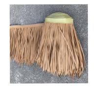 Rouleau De Chaume De Palmier, Toit De Tuiles De Chaume, Chaume De Canard, Chaume De Hutte Tiki, pour Le Jardin, Le Patio, La Couverture De Parapluie, La Clôture(Yellow c,0.5x15m/1.64X49.2ft)