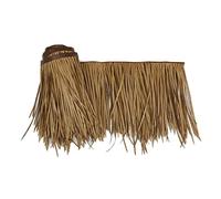 Rouleau De Chaume De Palmier, Toit De Tuiles De Chaume, Chaume De Canard, Chaume De Hutte Tiki, pour Le Jardin, Le Patio, La Couverture De Parapluie, La Clôture(Yellow g,0.5x30m/1.64X98.4ft)