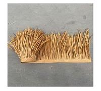 Rouleau De Chaume De Palmier Tuile De Chaume Tuile en Plastique De Chaume Artificielle pour Parc Bord De Mer Décoration De Lieu Pittoresque Toit De Paille Avant-Toit Décoratio(Yellow b,0.5x4m)