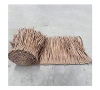 Rouleau De Chaume De Palmier Tuile De Chaume Tuile en Plastique De Chaume Artificielle pour Parc Bord De Mer Décoration De Lieu Pittoresque Toit De Paille Avant-Toit Décoratio(Yellow f,0.5x8m)