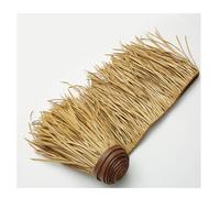 Rouleau De Chaume De Palmier Tuile De Chaume Tuile en Plastique De Chaume Artificielle pour Parc Bord De Mer Décoration De Lieu Pittoresque Toit De Paille Avant-Toit Décoratio(Yellow a,0.5x15m)