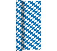 Rouleau de chemin de table airlaid losanges/bayern mots traduits du bavarois vers l'allemand et chemin/table de fête pour anniversaire/fête/nappe 40 cm x 4,90 m