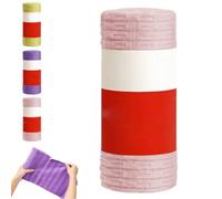 Rouleau de chiffon de nettoyage réutilisable multi-usages，Rose | Rouleau de chiffon de nettoyage réutilisable ultra-absorbant à texture côtelée, idéal pour la cuisine, les vitres les