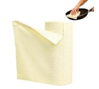 Rouleau de chiffon en microfibre - Chiffon de nettoyage réutilisable et absorbant - Pour la maison, la fenêtre, la cuisine, l'atelier, la salle de bain, l'entretien ménager, la voiture, la vaisselle