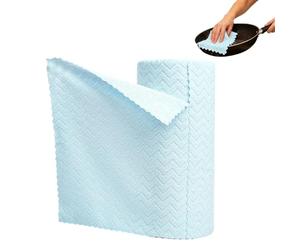 Rouleau De Chiffon Microfibre | Serviette De Nettoyage Absorbante Et Déchirable - Torchons de Cuisine Doux - Pour Maison Cuisine Fenêtre Atelier Salle De Bain Détail