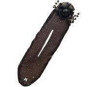 Rouleau de chignon à cheveux, conception florale du fabricant de chair cheveux, fabricant en pointillé pour les femmes longues, accessoires coiffures exquises pour des événements formels, des v