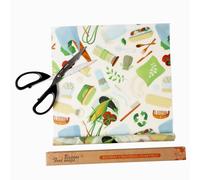 Rouleau de cire d'abeille biologique pour nourriture, 30,5 x 101,6 cm, réutilisable pour la conservation et le stockage des aliments, respectueux de l'environnement, emballages alimentaires durables