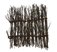 Rouleau de clôture de jardin en bambou 30 x 11 cm