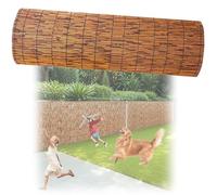 Rouleau De Clôture en Roseau pour Balcon Protection Contre Regards Clôture Extérieure Décorative Barriere Bois Jardin Paillis Terrasse Toit Cloison De Cour