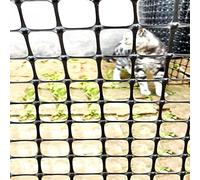 Rouleau de clôture robuste en plastique pour volaille - 1,5 x 35 m - Barrière de sécurité pour poulets, chiens, lapins et cerfs - Clôture de jardin durable pour empêcher les animaux d'entrer