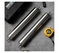 Rouleau de convoyeur à poulie de déchargement, « Ensemble de 2 Rouleaux de convoyeur en Acier Inoxydable - Diamètre 60 mm, Longueur 450 mm pour projets de Bricolage, Utilisation en Usine, So