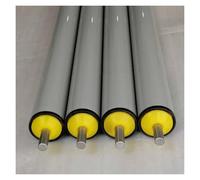 Rouleau de convoyeur à poulie de déchargement, Rouleau de convoyeur en PVC de 48 Pouces (122 cm), Tubes de Rechange de 2 Pouces (5 cm) de diamètre pour Le Travail du Bois et l'entreposage, r