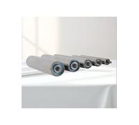 Rouleau de convoyeur en acier inoxydable de 25/60 mm de diamètre, poulie de renvoi non entraînée pour une utilisation industrielle/logistique (60 x 200 x 240 mm/2,4 x 7,9 x 9,5) - et efficace