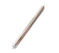 Rouleau de convoyeur galvanisé - Rouleau de remplacement de transmission non motorisé for usage commercial léger - for les projets de menuiserie et de travail des métaux(2in/50mm,L 600mm/24in)