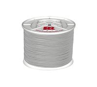 Rouleau de corde élastique en latex Blanc 8 mm 100 m