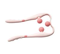 Rouleau de cou - Masseur cervical | Défrisant cervical portable | Balles de massage du cou | Outil de massage électrique portable avec 3 balles de massage pour la maison, le bureau, le voyage
