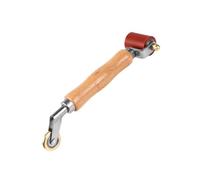 Rouleau de couture pour papier peint de qualité supérieure - Outil de lissage pour bannières et planchers - Rouge