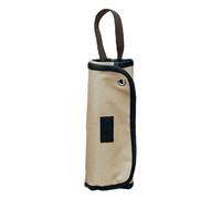 Rouleau de couverts de voyage - Cuillère fourchette en acier, kit de salle à manger portable, porte-ustensiles compact 14,96 x 9,61 pouces | Pochette de rangement pliable, cuillère fourchette