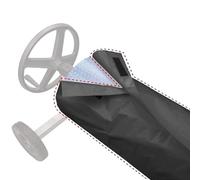 Rouleau de couverture solaire pour piscine conçu pour protéger les couvertures de piscine contre les effets météorologiques et minimiser les pertes d'évaporation d'eau (noir)