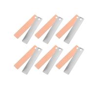 Rouleau de cuivre Lot de 12 électrodes en zinc et cuivre, for expériences scientifiques sur les fruits, matériaux d'électrode