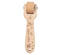 Rouleau De De Courtepointe - Bois De Hêtre 14.5x4x3,5 Cm | Roue De Presse Solide Pour Tissu En Tissu En Cuir Et Projets De Bricolage | Outil De Presse De Co-uture Ergonomique Pour La E