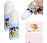 Rouleau de détachant pour vêtements avec perles, stylo détachant instantané sans lavage, décontamination rapide, n'endommage pas les vêtements, idéal pour enlever les taches d'urgence (1 pièce)