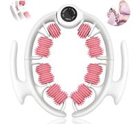 Rouleau de drainage lymphatique manuel pour les jambes et les fesses - Rouleau de massage cellulite avec tête interchangeable - Rouleau de fascia contre la peau d'orange, le lipœdème et le gonflement