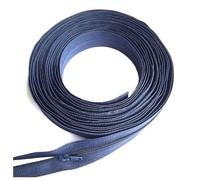 Rouleau de fermeture éclair en nylon de 5 mètres, 3#, avec tirette, adapté à la couture sur mesure, aux vêtements et aux accessoires de sacs DIY,500 cm