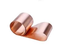 Rouleau de feuille cuivre, métal Cu pur et fin, 1 mm x 20 m