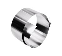 Rouleau de feuille d'acier inoxydable 304, Bande de tôle métallique ultra-mince, 0,02-0,8 mm, rouleau feuille d'acier 304 léger for usage industriel, 1 pièce(0.3x200x1000mm)