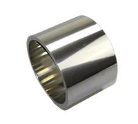 Rouleau de feuille d'acier inoxydable 304 de 1 mètre - Bande fine et durable, épaisseur de 0,1 mm à 1 mm, for usage commercial(0.5MM x 40MM X 1000MM)