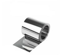 Rouleau de feuille d'acier inoxydable, tôle, tôle mince, tôle de bande métallique, chutes de plan de travail, plaque S304(0.25x100x1000mm)