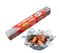 Rouleau de feuille d'aluminium robuste pour la cuisine, 200 x 30 cm, feuille d'aluminium antiadhésive avec cutter, extra épais, de qualité alimentaire pour couvrir les casseroles et les restes