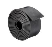 Rouleau de feuille de caoutchouc néoprène 1M - Bande de caoutchouc solide for l'étanchéité des joints, amortissement des vibrations(1000mmx55mmx5mm)