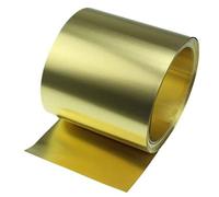 Rouleau de Feuille de Laiton, Plaque de Feuille métallique, utilisé for Le Traitement des métaux de Bricolage, résistant à la Corrosion, soudable, 0,2 mm d'épaisseur (Color : Brass, Size : 1000x100m