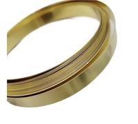 Rouleau de feuille de laiton, Rouleau de feuille laiton H62 0,02-1, mm d'épaisseur 10-60 large 1000 long(0.2x10x1000mm)