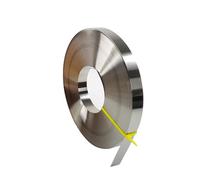 Rouleau de feuilles de cuivre, Rouleau de bande étroite en tôle d'acier inoxydable 301, 5 m, for la fabrication de quincaillerie, de tôles et de pièces d'outils(Thickness 0.1mm,Width 20mm)