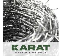 Rouleau de fil barbelé polyvalent de 16 m pour clôture pâturage, galvanisé