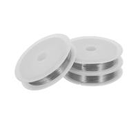 Rouleau de Fil de Cuivre Souple pour Bijoux Diy, 3 Bobines | Fil de 0,4mm, pour Perles et Enroulage, Laiton, Collier et Bracelet