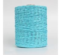 Rouleau De Fil De Paille En Raphia Naturel De 280m, Pour L'été, Tricot À La Main, Chapeau Crochet, Sac À Main, Coussins, Paniers, Matériel De Tricotage