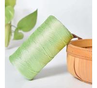 Rouleau de Fil de Soie glacée de 250 g/2,5 mm, Fil à Crocheter d'été pour Bricolage, Tricot, Sac, Chaussures, Fil Plat et Creux, Fil tricoté à la Main