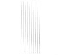 Rouleau de fil de soudage TIG en acier inoxydable 304 - Faible éclaboussure, alimentation lisse, diamètre 1,6/2,0/2,5/3,2 mm, électrode en métal argenté pour soudure blindée à l'argon (3,2 mm)