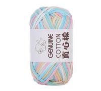 Rouleau de fil en coton doux 48 g pour projet de crochet et de tricot, couverture de bébé, fil à tricoter, laine