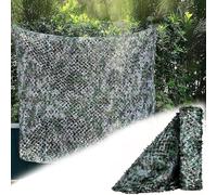 Rouleau de Filet de Camouflage en Toile de Jute 210D - Bâche de Camouflage Robuste pour Pare-Soleil, Camping, Chasse et tir | Équipement d'extérieur Durable et réutilisable(Size:5 * 20m/16 * 66ft)