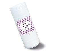 Rouleau de film à bulles of 1 m large and 50 m long. Bubble wrap ideal for packaging, moving, box.